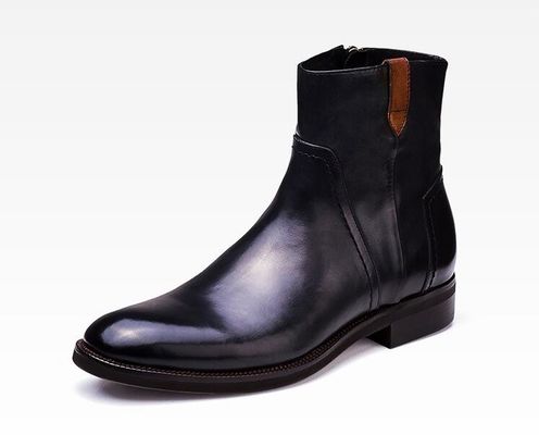 British Ukiran Renang Pria Sepatu Tulang Pinggang Berujung Kaki Gaya Brogue Sepatu Chelsea