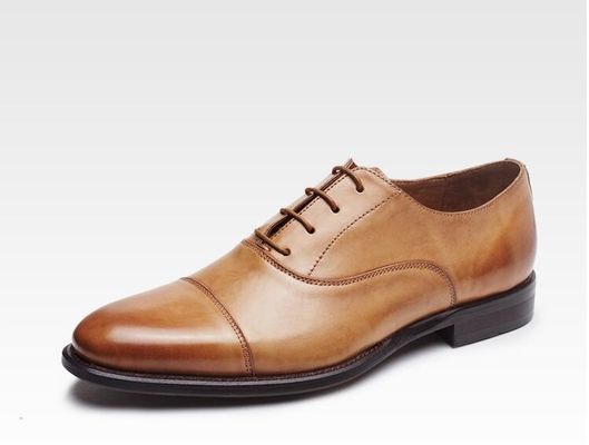 Bisnis / Pernikahan Pakaian Pria Sepatu Bullock Kulit Asli Dasi Up Brogues