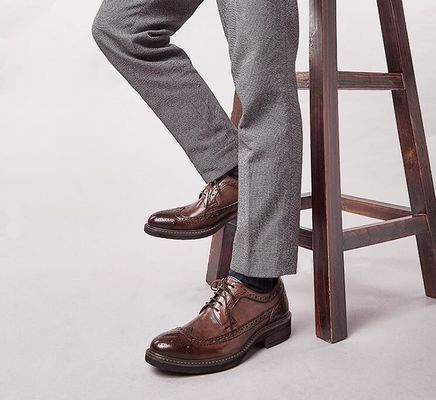 Sepatu Pria Kulit Pernikahan Klasik, Sepatu Kulit Pria Kasoal