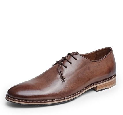 Lace Up Men's Wedding Dress Sepatu, Fashion Style Resmi Sepatu Pria Mewah Sepatu
