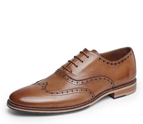 Customized Men'S gaun pengantin sepatu buatan tangan Full Grain Kulit Goodyear Welted sepatu