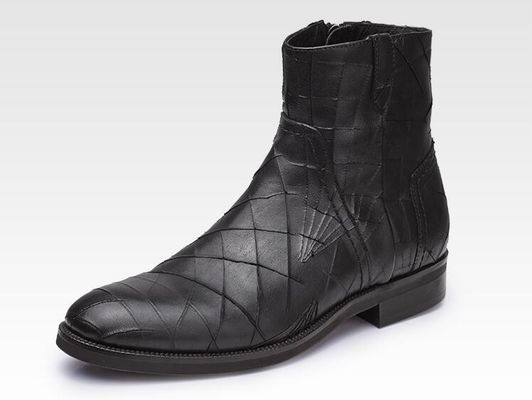 Musim Dingin Klasik Pria Kulit Casual Sepatu Ukuran Normal Dasi Men Suede Ankle Boots