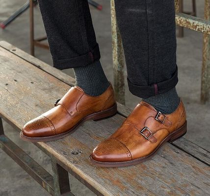 Lace Up Designer OEM Pria Casual Sepatu Flat untuk Berjalan, Twill Linling