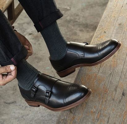 Lace Up Designer OEM Pria Casual Sepatu Flat untuk Berjalan, Twill Linling