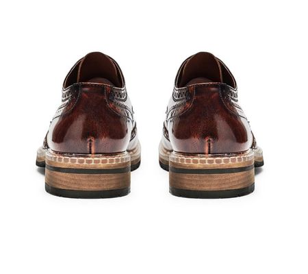 Fashion Desainer Italia Pria formal pakaian sepatu kulit asli datar mewah sepatu pernikahan