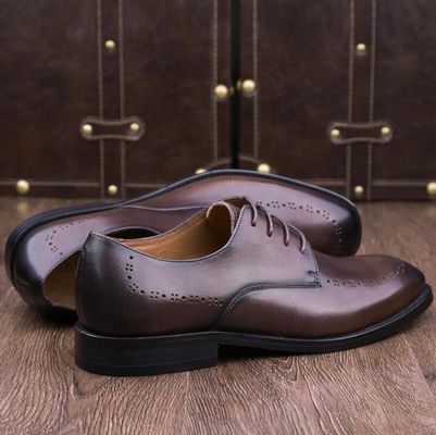 Round Toe Pria Kulit Loafers Skull Gaya Oxford Slip On Flats Sepatu Untuk pesta