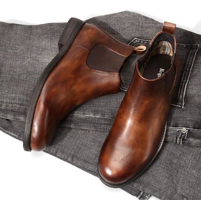 Fashion Flats Pria Pakaian Kulit Sepatu Hitam Oxford Pakaian Sepatu Hollow Out Bernafas