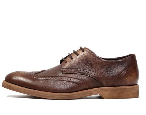 Sepatu nyaman Derby Pria Kulit Casual, Bernafas Soft Sol Shoes Untuk Orang Dewasa