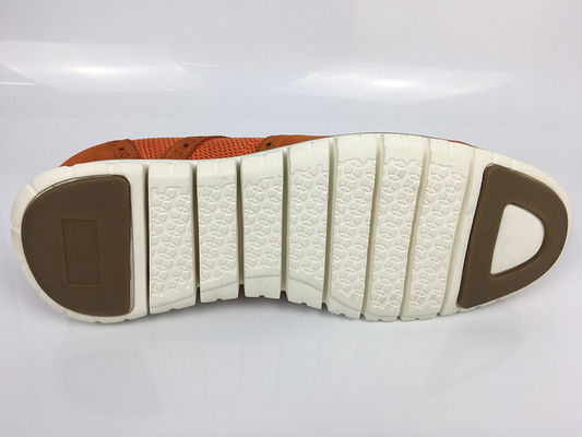 Flyknit Suede Pria Kulit Casual Sepatu, Leisure Sepatu Kain Tenun