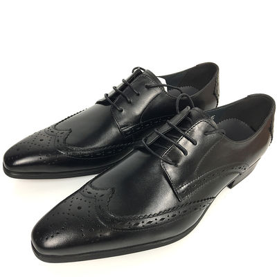 China Grosir Oxfords Desain Italia Sepatu Mode Pria mewah Sepatu Pakaian Oxford Sepatu Pernikahan Karet