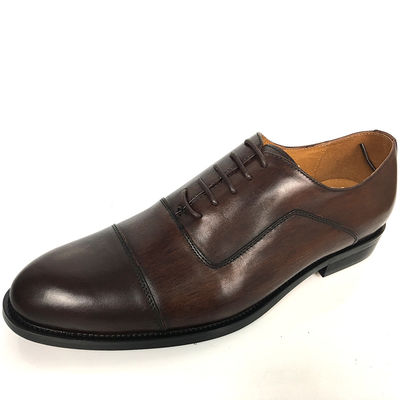 Gaya yang disesuaikan Pria sepatu pakaian kulit / pakaian formal sepatu renda
