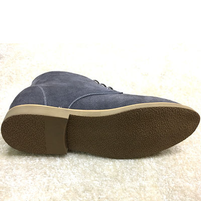 Ukuran besar Italia Gaya Pria Suede Desert Boots, Ankle Musim Dingin Premium Suede Boot