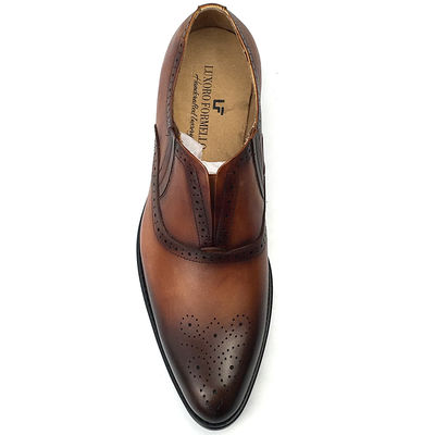 Italia Kerajinan Kulit Pria Sepatu Formal Dress Sepatu Kantor Oxford