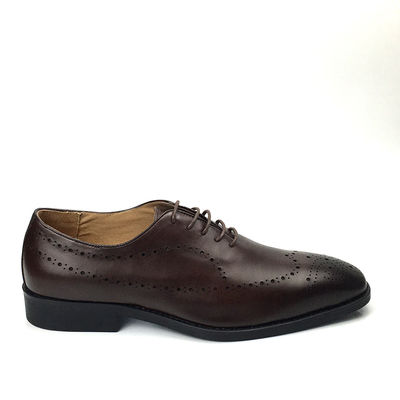 Pakaian formal pria kulit sapi berwarna tangan Sepatu gaya elegan