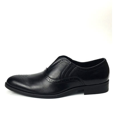 Kelas Tinggi Gentlemen Pakaian Sepatu Klasik Sepatu Pria Kulit Asli
