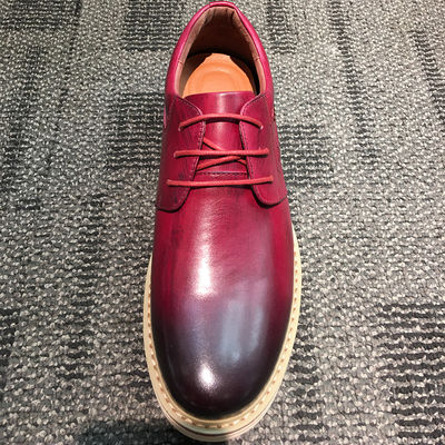 OEM Pria Kulit Casual Sepatu, Klasik Pria Oxford Sepatu Untuk Empat Musim