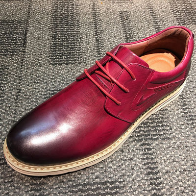 OEM Pria Kulit Casual Sepatu, Klasik Pria Oxford Sepatu Untuk Empat Musim