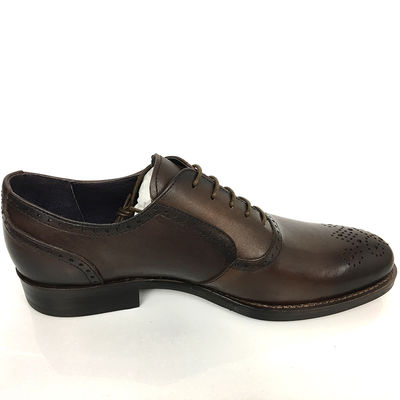 Custom Made Goodyear Men Dress Shoes Fashion Style Sepatu Bisnis Kualitas Tinggi