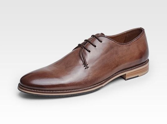 Goodyear Custom Handmade Oxford Pria Kulit Pakaian Sepatu Dengan Empat Warna