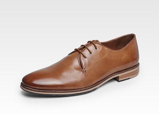 Goodyear Custom Handmade Oxford Pria Kulit Pakaian Sepatu Dengan Empat Warna