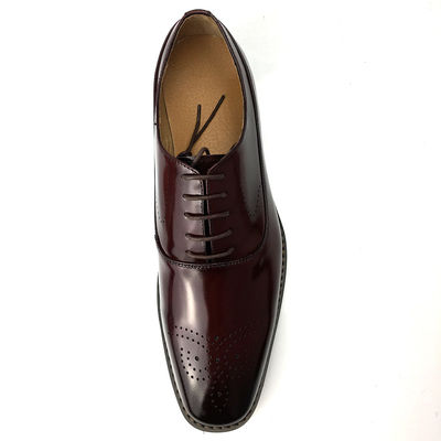 Lining Kulit Sapi dan Kulit Ganda Welt Pria Sepatu Kantor