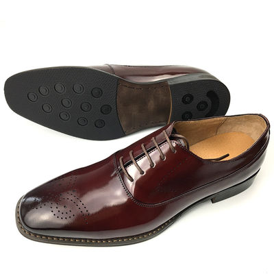 Lining Kulit Sapi dan Kulit Ganda Welt Pria Sepatu Kantor
