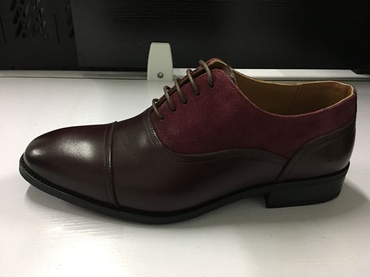 Smart Formal Pria Kulit Pakaian Sepatu Goodyear Welted dibuat - untuk - pesanan
