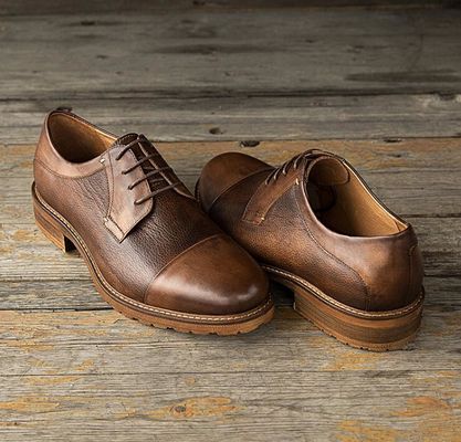 Pria Bisnis Casual Dress Pria sepatu kulit Plus - ukuran 45 46 47