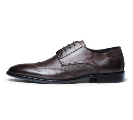 Desain Italia asli pria kulit sepatu gaun, disesuaikan pria formal sepatu
