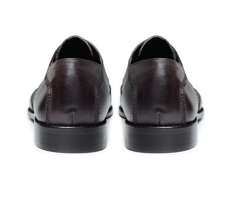 Desain Italia asli pria kulit sepatu gaun, disesuaikan pria formal sepatu