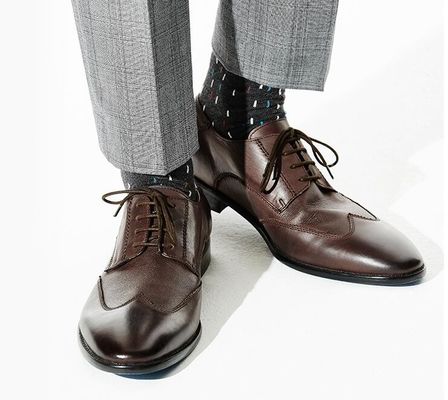 Desain Italia asli pria kulit sepatu gaun, disesuaikan pria formal sepatu