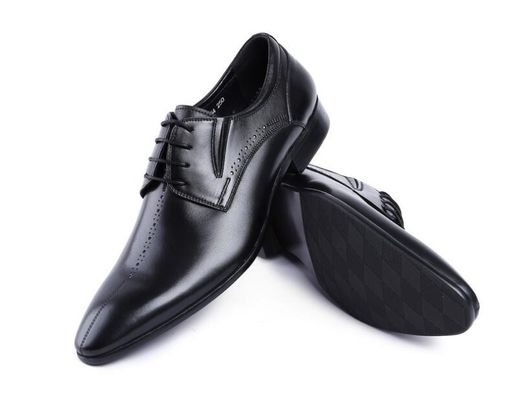 Brand Wingtip Oxford Men Luxury Kulit Sepatu Pakaian, Ukiran Kulit Asli Sepatu