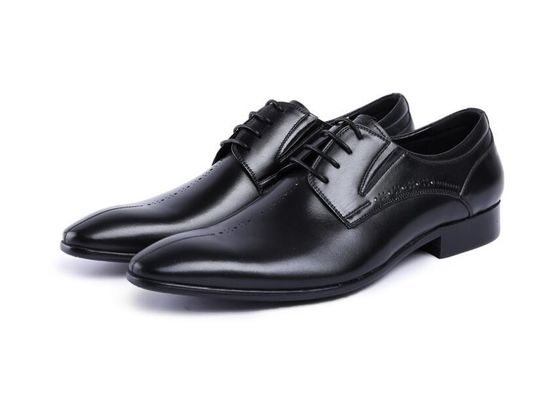 Brand Wingtip Oxford Men Luxury Kulit Sepatu Pakaian, Ukiran Kulit Asli Sepatu