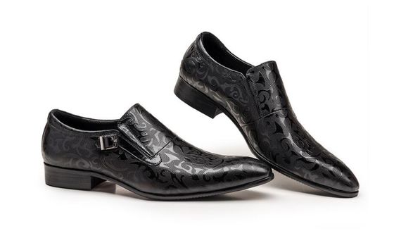 Sepatu kulit pria Python asli, Sepatu pakaian klasik ular eksotik