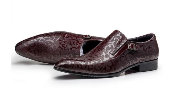 Sepatu kulit pria Python asli, Sepatu pakaian klasik ular eksotik