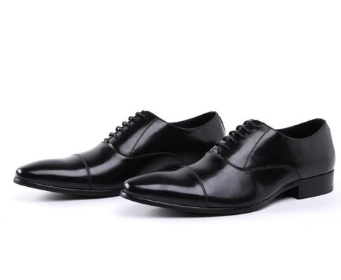 Oxford Army Ceremonial Red Leather Perwira Militer Pria Sepatu 39-45# Ukuran