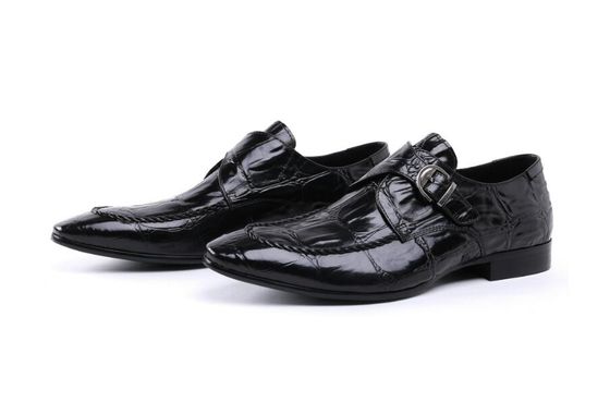 Handmade Brogues Kulit Cerah formal Brown sepatu bisnis untuk malam pesta memakai
