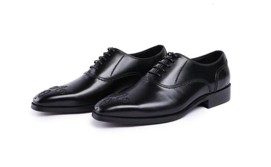 Sepatu Derby Pria Kulit asli, Sepatu Goodyear buatan tangan