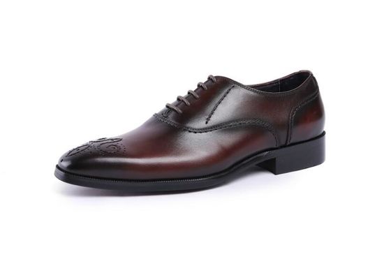 Sepatu Derby Pria Kulit asli, Sepatu Goodyear buatan tangan