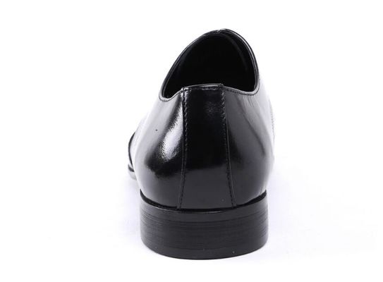 Custom Brogue Brown sikat off sepatu kulit nyaman gaun untuk pria