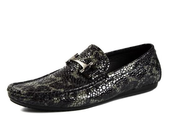 Alligator Genuine Kulit Pria Casual Loafers Outdoor Pria PU Loafers Sepatu