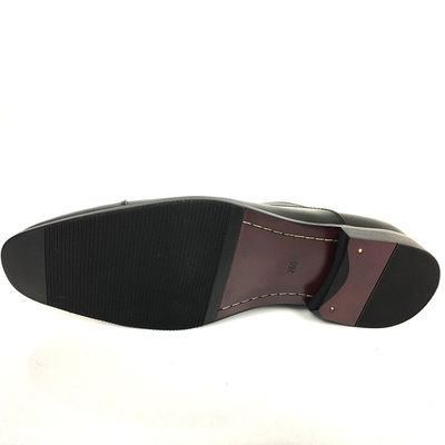 Pria Hitam Kulit Pakaian Sepatu / Pria Bisnis Casual Sepatu Lace Up Type Closure
