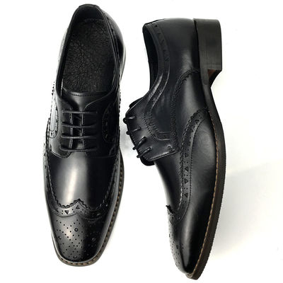 Pria Kasual Sepatu Kulit / Pria Hitam Sepatu Oxford Fashion Gaya Italia