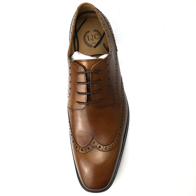 Sepatu gaun pengantin pria asli / Sepatu pengantin tumit rendah untuk pesta pernikahan
