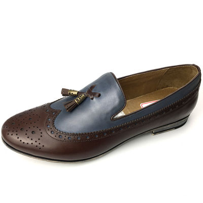 Pria Kulit Moccasins Sepatu / Pria Casual Loafers Kulit Asli Atas