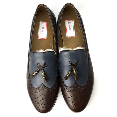 Pria Kulit Moccasins Sepatu / Pria Casual Loafers Kulit Asli Atas