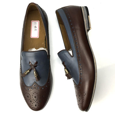 Pria Kulit Moccasins Sepatu / Pria Casual Loafers Kulit Asli Atas