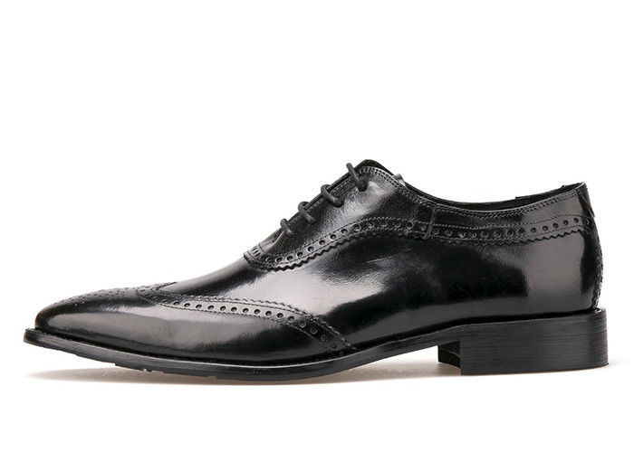 Pria Brogue Kulit formal sepatu, menunjuk kaki pria pakaian sepatu untuk pernikahan