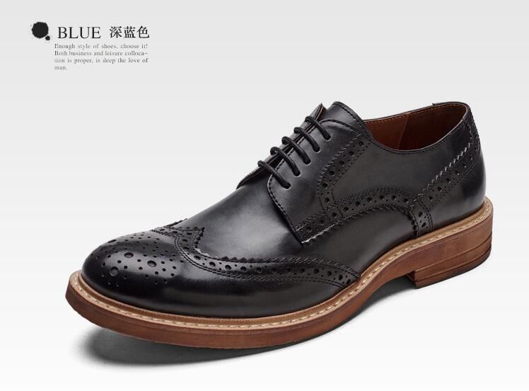 Handmade Burned Pria formal sepatu kulit, Custom Men Brown renda Up sepatu gaun